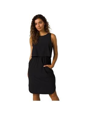 Prana Women’s Sz S Railay Pocket Athletic Performance Dress Black Outdoor Hiking